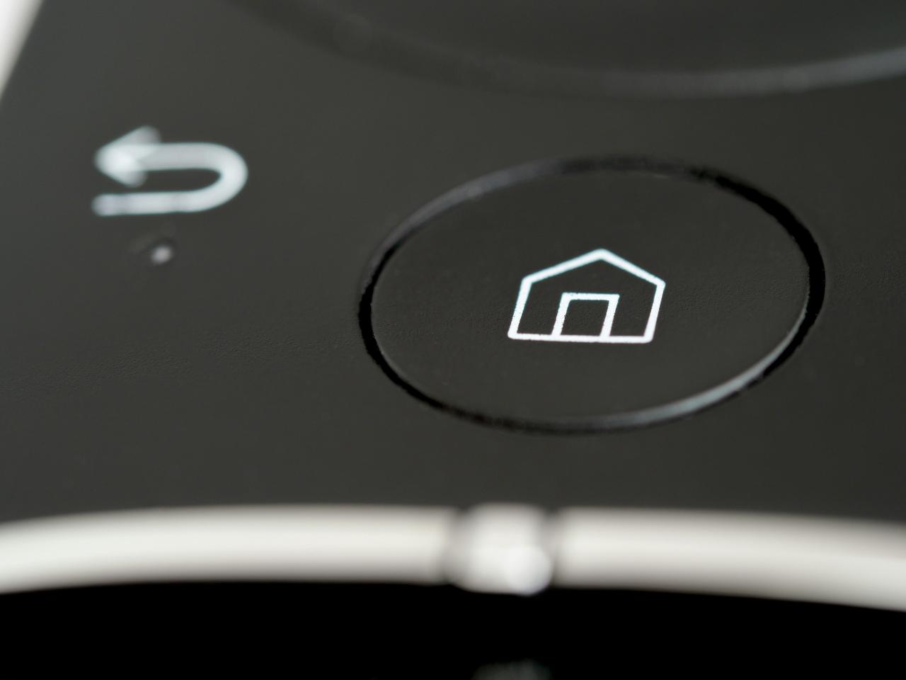 black and white camera button